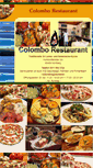 Mobile Screenshot of colombo-restaurant.de